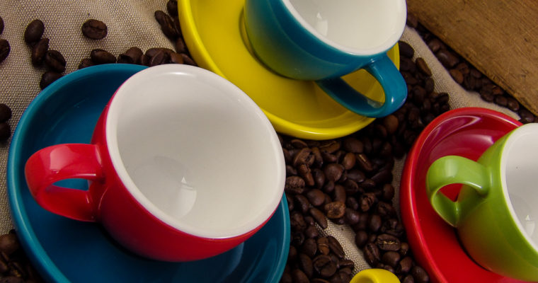 Gifts For Foodies: Easy Living Goods Espresso Cups and Saucers Set