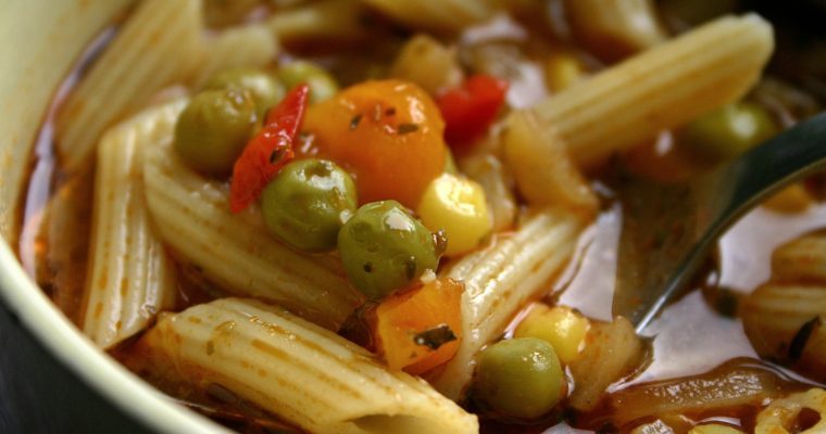 Slow Cooker Vegetable Soup