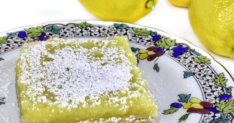 Dessert Recipe: The Lemonyest Lemon of the Lemon Squares